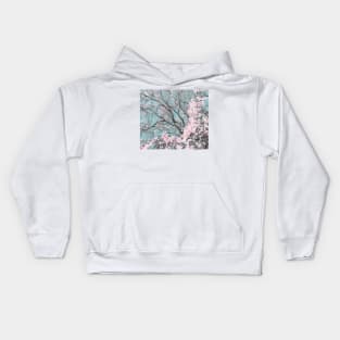 Underneath the Cherry Blossoms Kids Hoodie